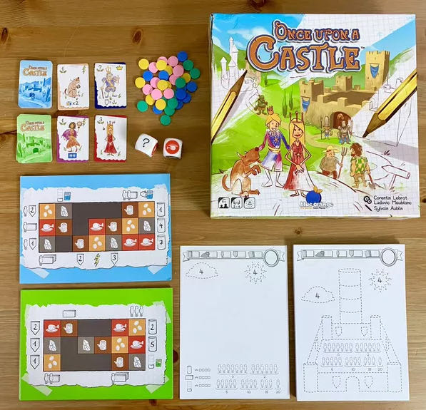 Once Upon A Castle  (2-4) board game collectible [Barcode 803979077017] - Main Image 4
