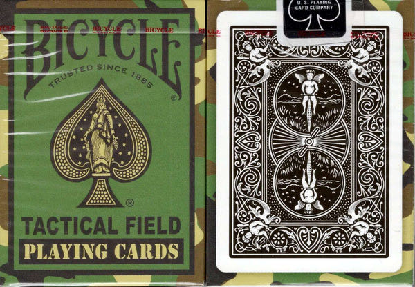 Bicycle Tactical Field Green  board game collectible [Barcode 073854005354] - Main Image 2