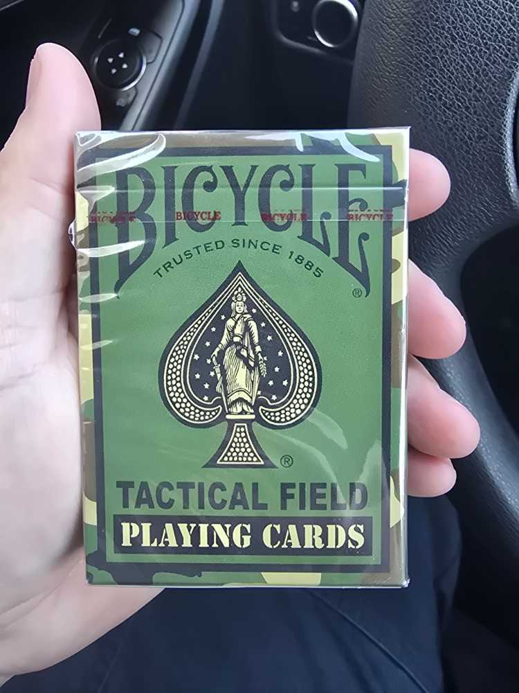 Bicycle Tactical Field Green  board game collectible [Barcode 073854005354] - Main Image 3