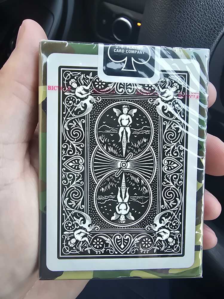 Bicycle Tactical Field Green  board game collectible [Barcode 073854005354] - Main Image 4