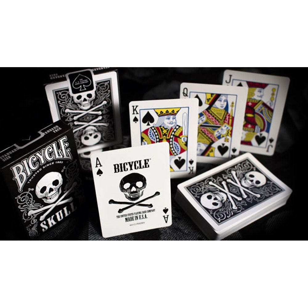 Bicycle Skull Playing Cards  board game collectible - Main Image 2