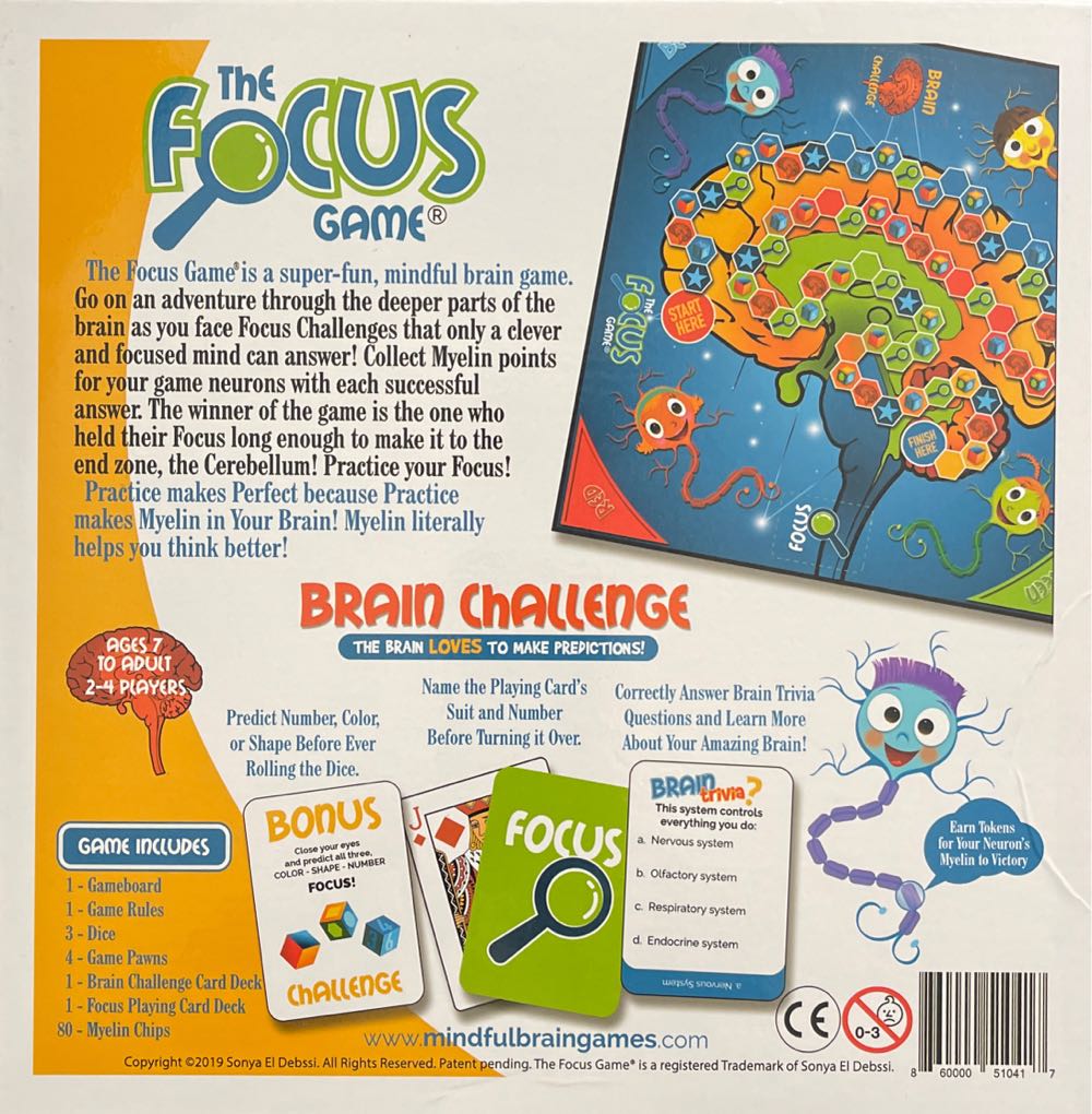 The Focus Game  board game collectible [Barcode 860000510417] - Main Image 2