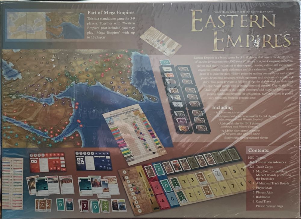 Eastern Empires  (3-18) board game collectible [Barcode 8720289470838] - Main Image 2