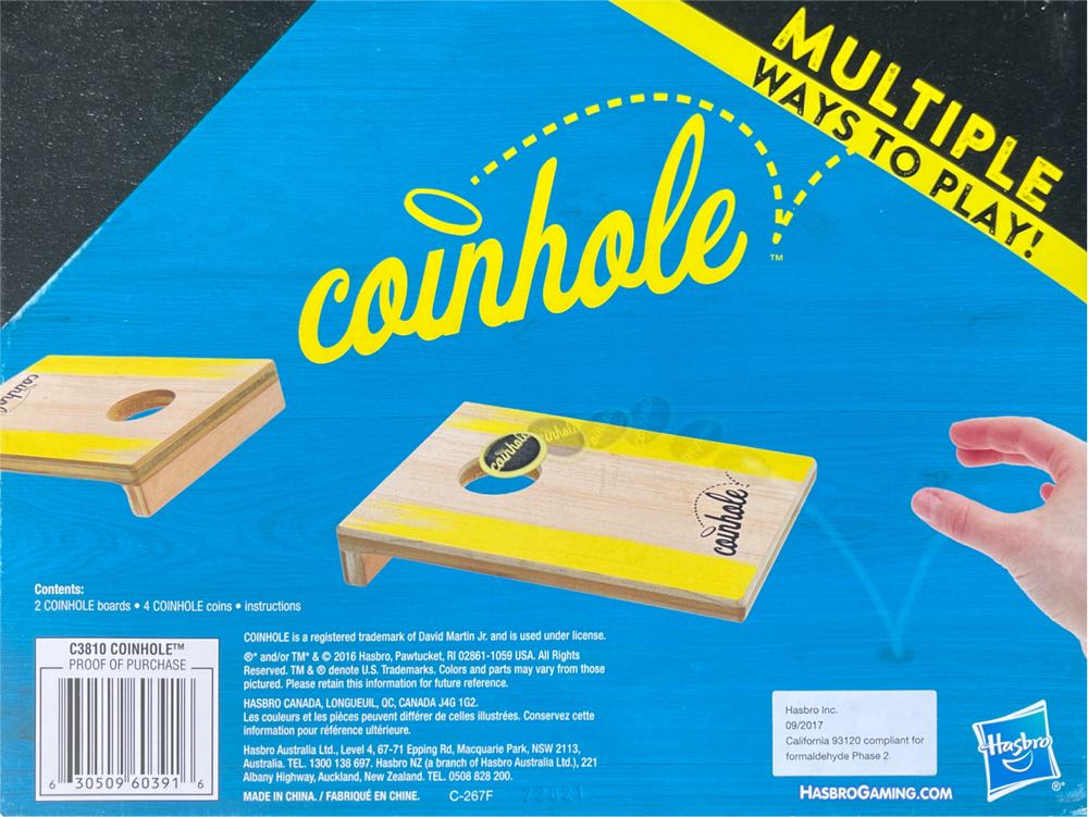 Coinhole Tabletop  (2+) board game collectible [Barcode 630509603916] - Main Image 2