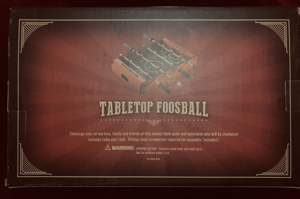 Tabletop Foosball  board game collectible [Barcode 638688375372] - Main Image 2