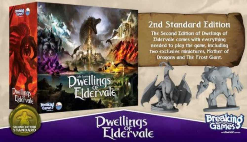 Dwellings Of Eldervale Legendary Edition Elemental  (1-5) board game collectible [Barcode 856454008419] - Main Image 3