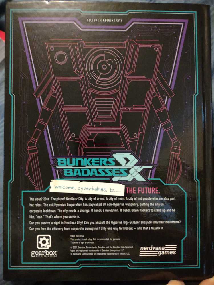 Tina’s Bunkers & Badasses  board game collectible - Main Image 2