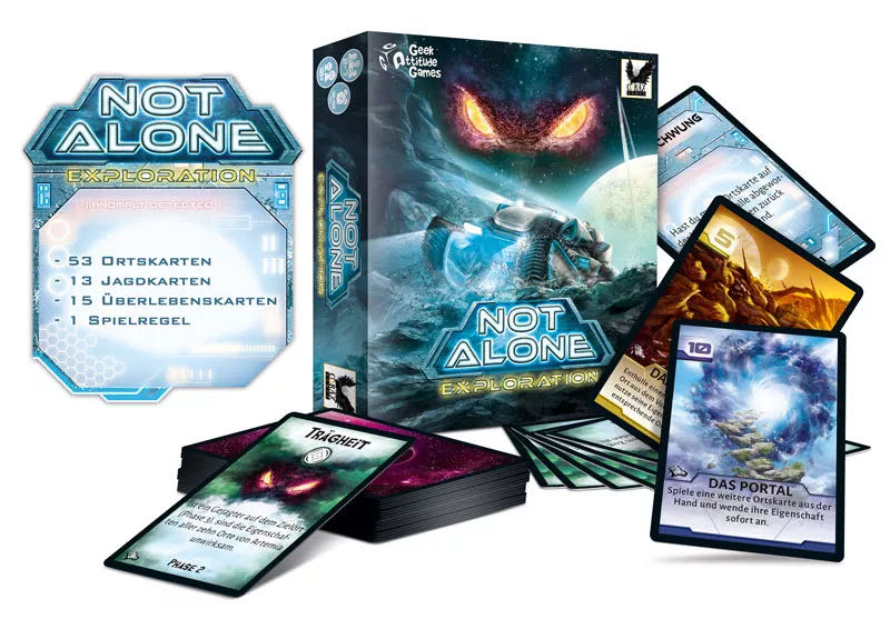 Not Alone: Exploration  (2-7) board game collectible [Barcode 653341724106] - Main Image 3