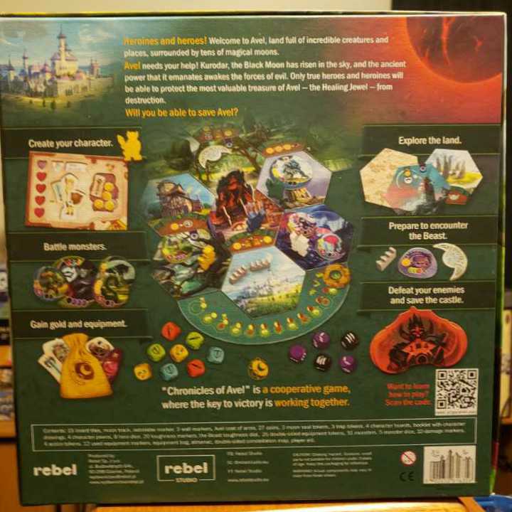 Chronicles of Avel  (2-4) board game collectible [Barcode 5902650616356] - Main Image 2