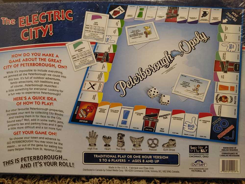 Peterborough Opoly  (2-6) board game collectible [Barcode 625012142168] - Main Image 2