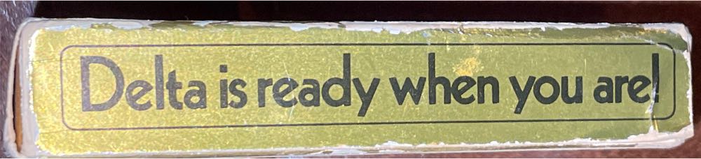 Delta Airlines Playing Cards - Gold Box - Washington  board game collectible - Main Image 3