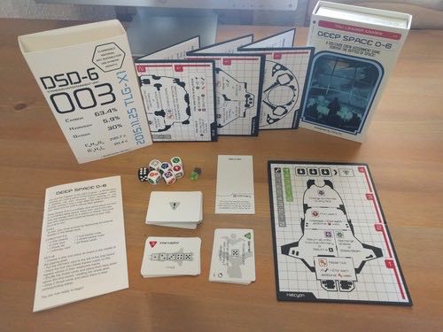 Deep Space D-6  (1) board game collectible [Barcode 019962051807] - Main Image 2