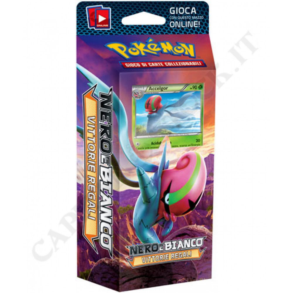 Pokemon Deck Nero E Bianco Vittorie Regali Brusca Sorpresa  board game collectible - Main Image 1