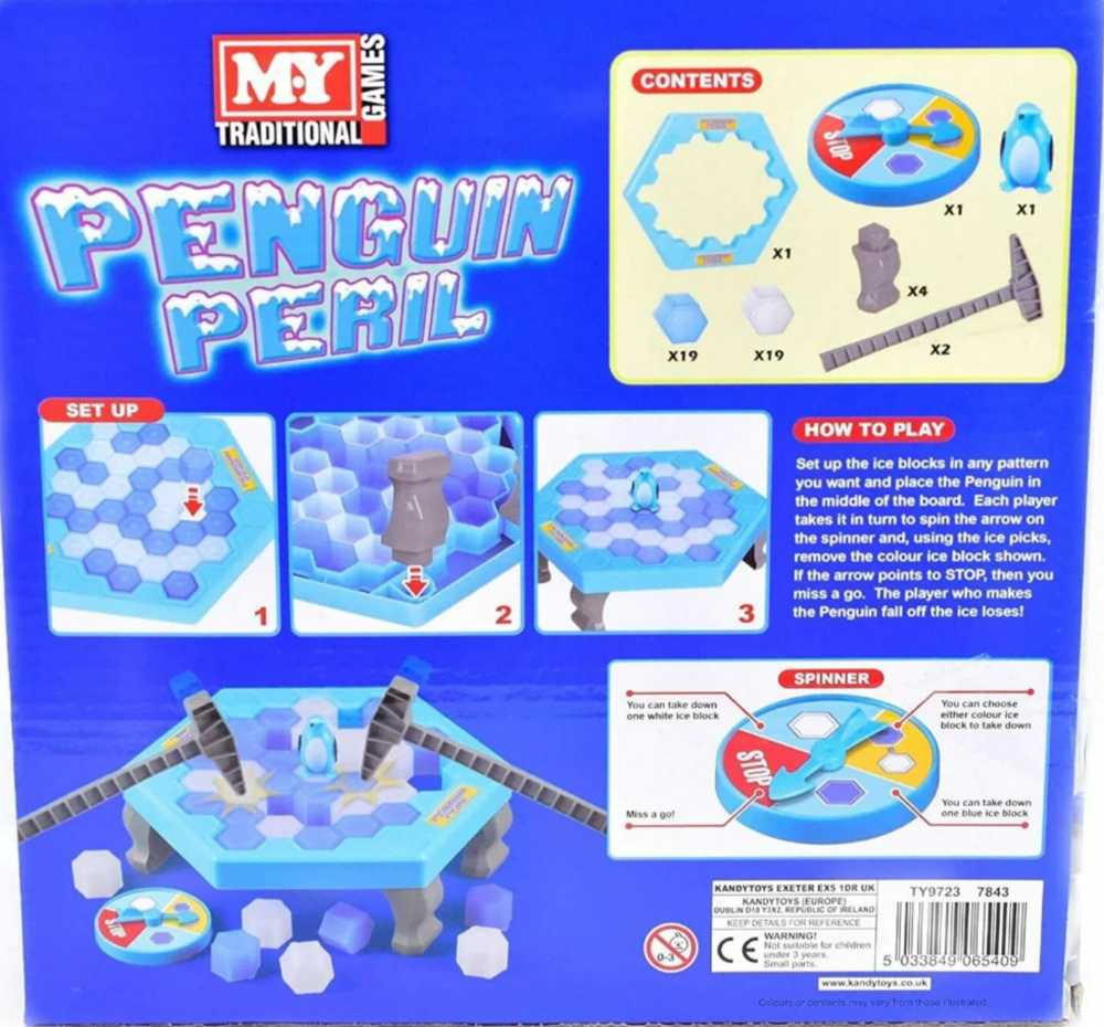 Penguin Peril (Penguin Trap Or Trapped Penguin)  (2-4) board game collectible [Barcode 9341106447186] - Main Image 2