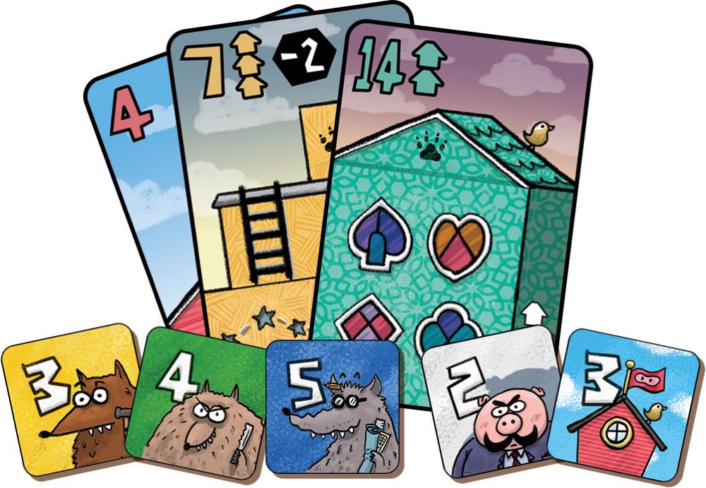 The Three Little Wolves  (2-4) board game collectible [Barcode 810011723122] - Main Image 3