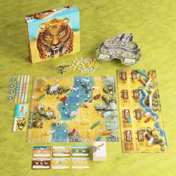 Wild Serengeti  (1-4) board game collectible [Barcode 8809597070968] - Main Image 4