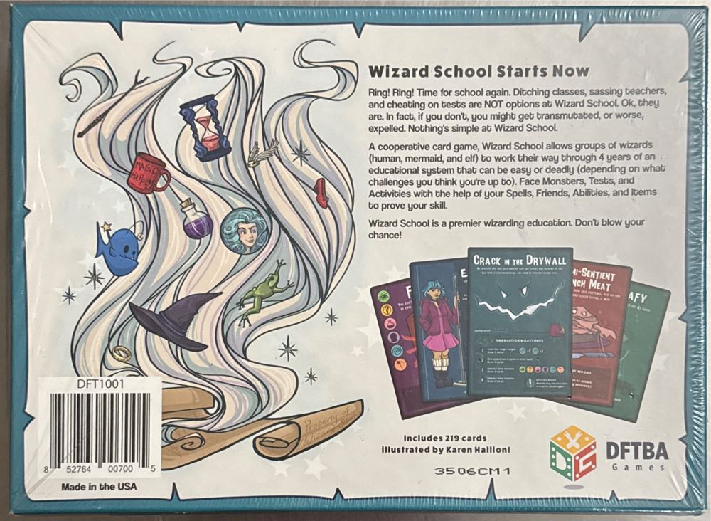 Wizard School  (2-5) board game collectible [Barcode 852764007005] - Main Image 2
