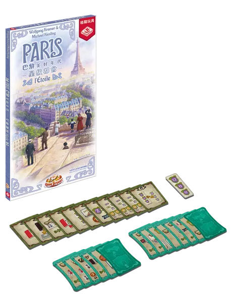 Paris: L’etoile Deluxe KS Expansion  (2 3 4) board game collectible [Barcode 5407004492728] - Main Image 4