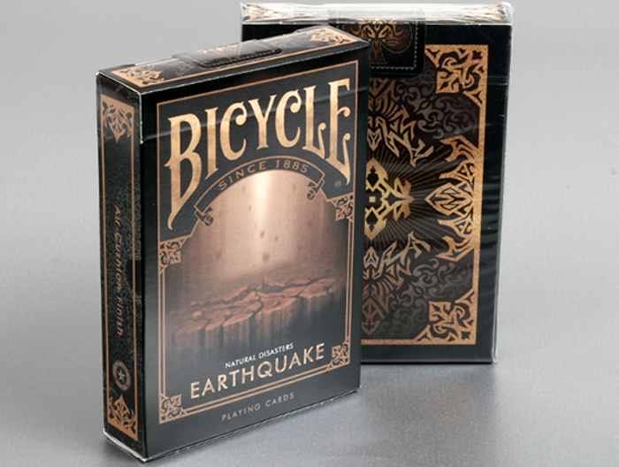 Bicycle Natural Disasters Earthquake Playing Cards  board game collectible [Barcode 616174140413] - Main Image 2