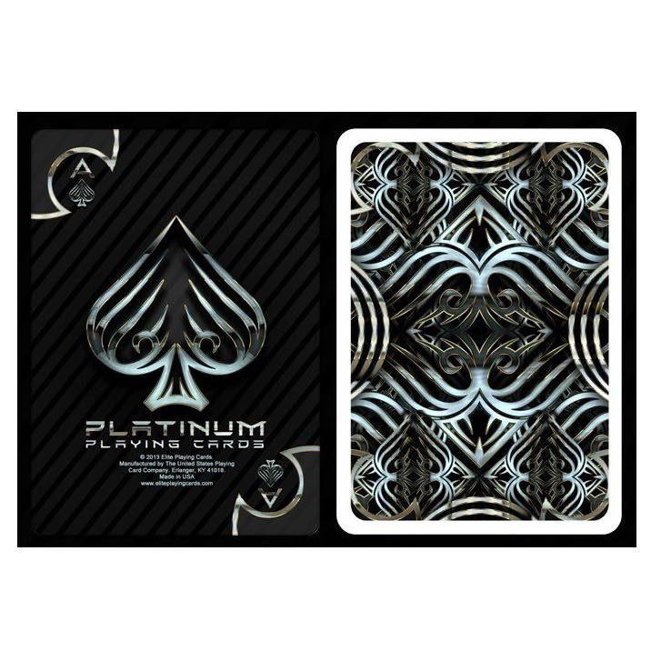Bicycle Platinum Playing Cards  board game collectible - Main Image 2
