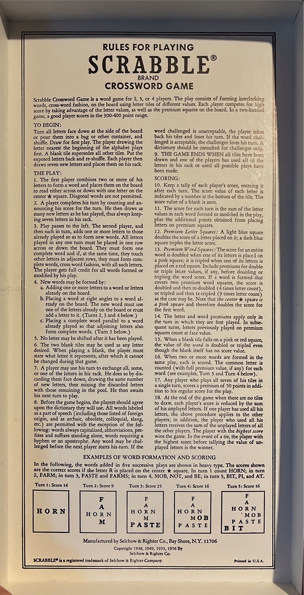 Scrabble  (2) board game collectible - Main Image 2