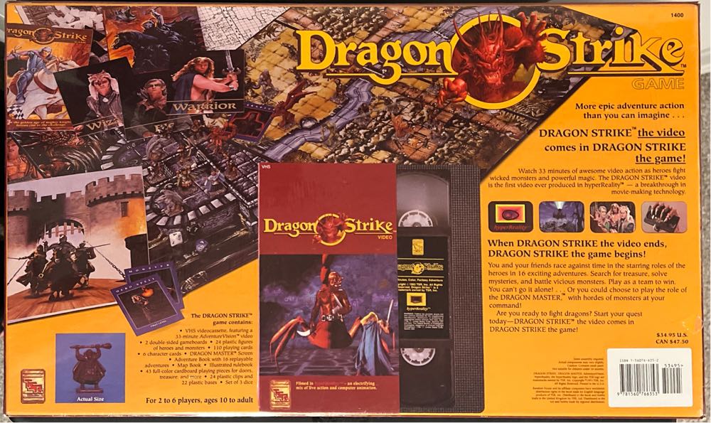 Dragon Strike  (2-6) board game collectible [Barcode 9781560766353] - Main Image 2