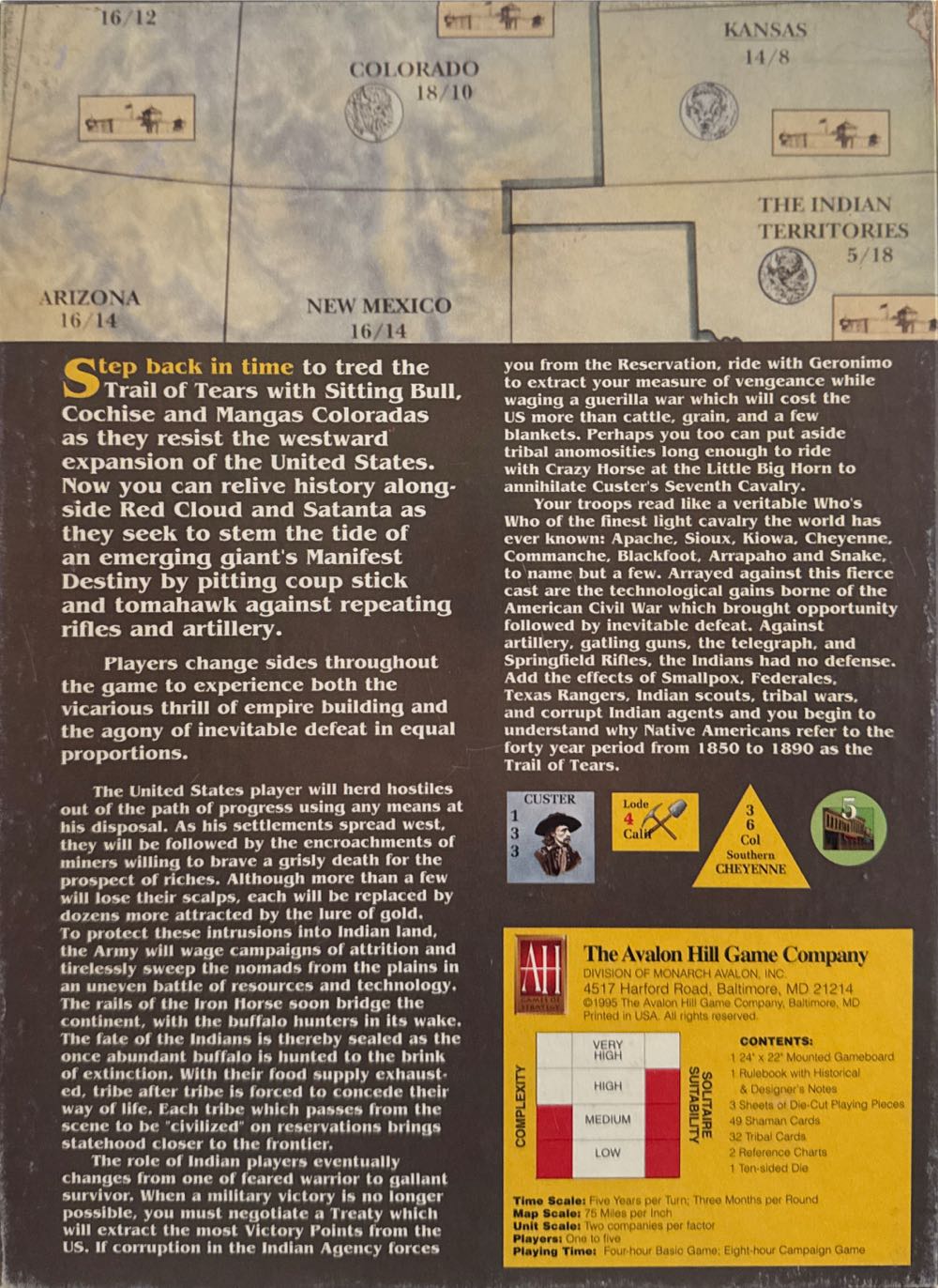 Geronimo  (1-5) board game collectible [Barcode 045708008989] - Main Image 2