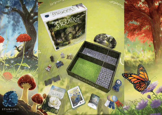Flourish  (1-7) board game collectible [Barcode 810082830965] - Main Image 2