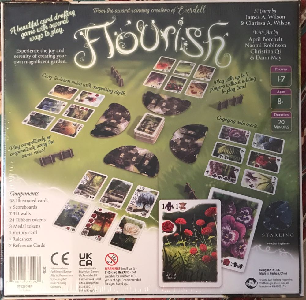 Flourish  (1-7) board game collectible [Barcode 810082830965] - Main Image 4
