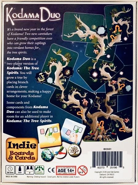 Kodama: Duo  (2) board game collectible [Barcode 792273251905] - Main Image 2