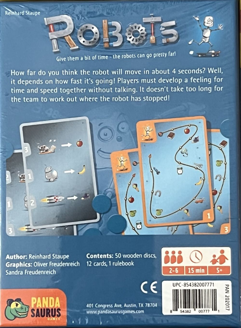 Robots  (2-6) board game collectible [Barcode 854382007771] - Main Image 2