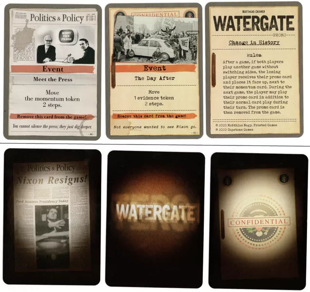 Watergate: Change in History  (2) board game collectible - Main Image 2