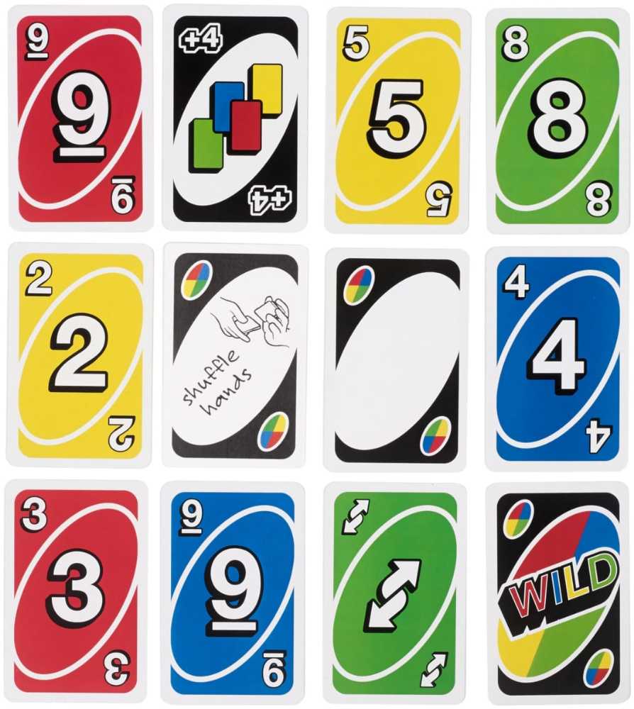 Uno  (2 - 10) board game collectible [Barcode 078206020016] - Main Image 3