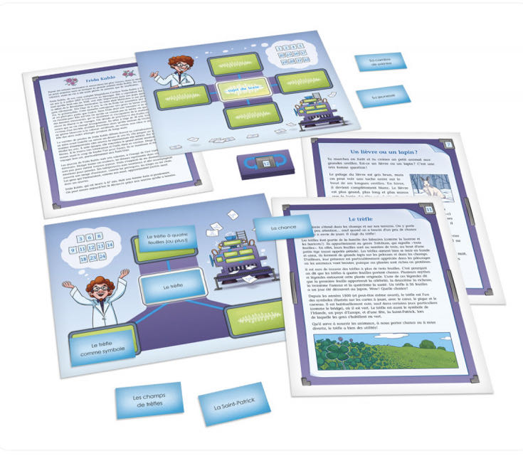 Le grand schématiseur du Dr. Brillant  (1-4) board game collectible [Barcode 830096006989] - Main Image 2