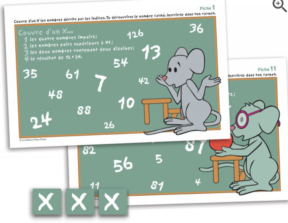 Les nombres cachés - 2e cycle  board game collectible - Main Image 2