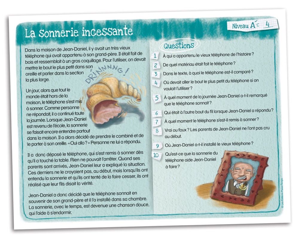 Trousse de lecture 2e Cycle  board game collectible - Main Image 2