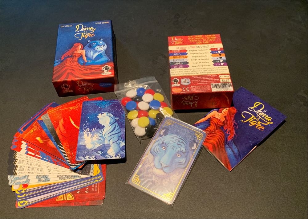 La Dama Y El Tigre  (1-6) board game collectible [Barcode 3760175514532] - Main Image 2