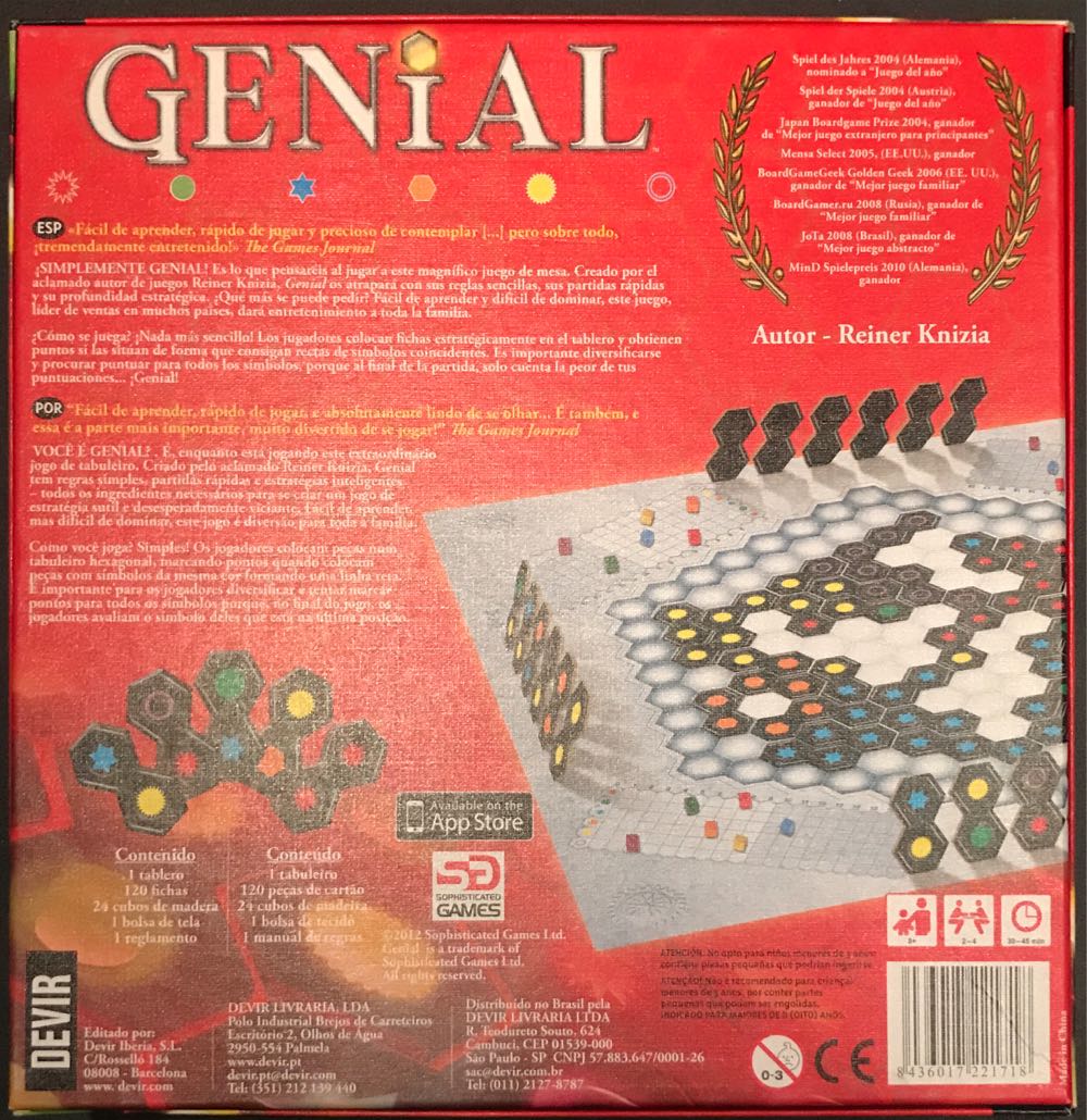 Genial  board game collectible [Barcode 8436017221718] - Main Image 2