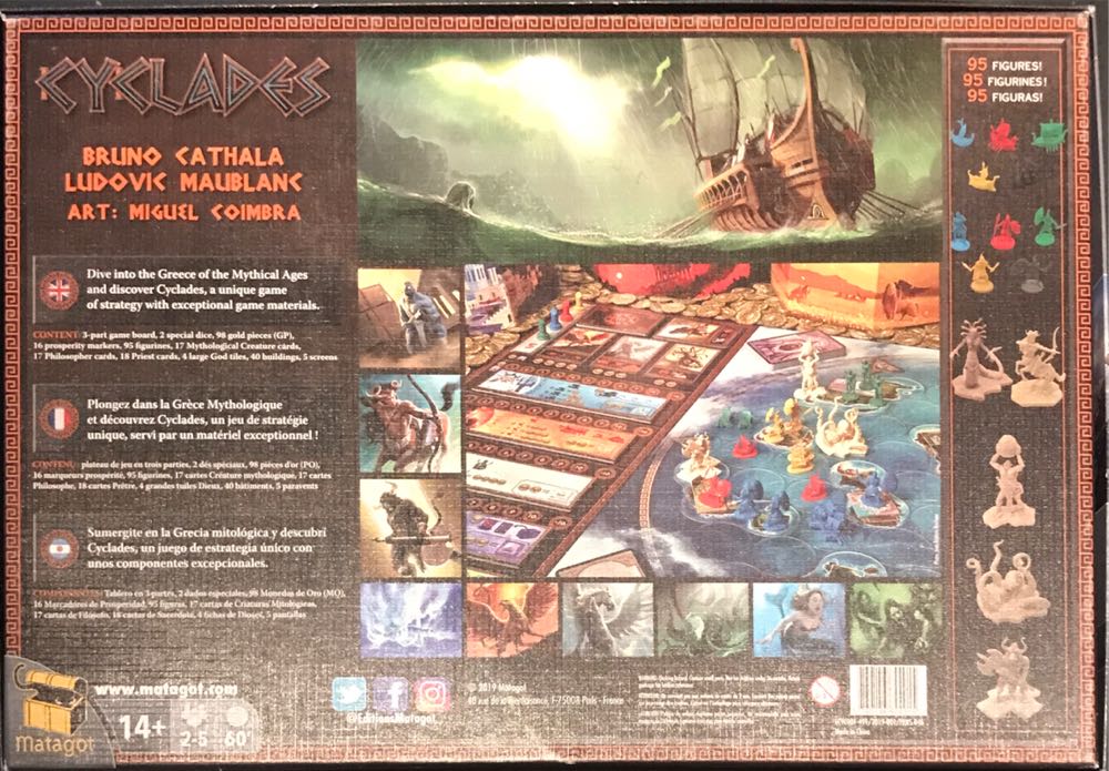 Cyclades  board game collectible [Barcode 3760146644915] - Main Image 2