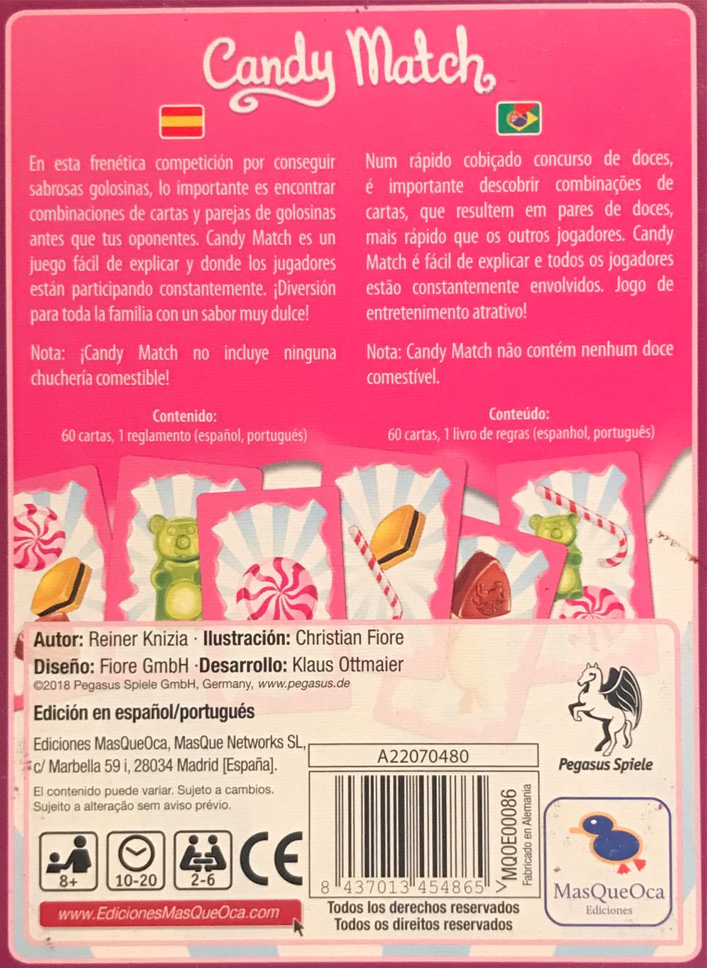 Candy Match  board game collectible [Barcode 8437013454865] - Main Image 2