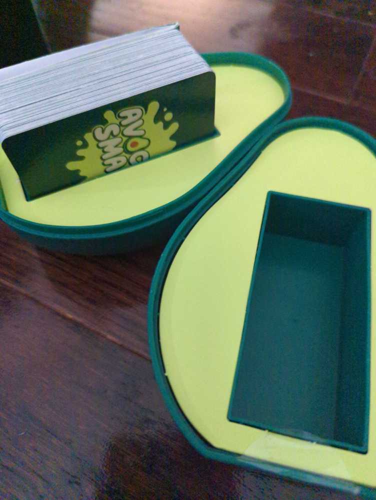 Avocado Smash! Card Game Ridley’s Case No Instructions Textured Kawaii Cute Mini  board game collectible [Barcode 810073340251] - Main Image 2