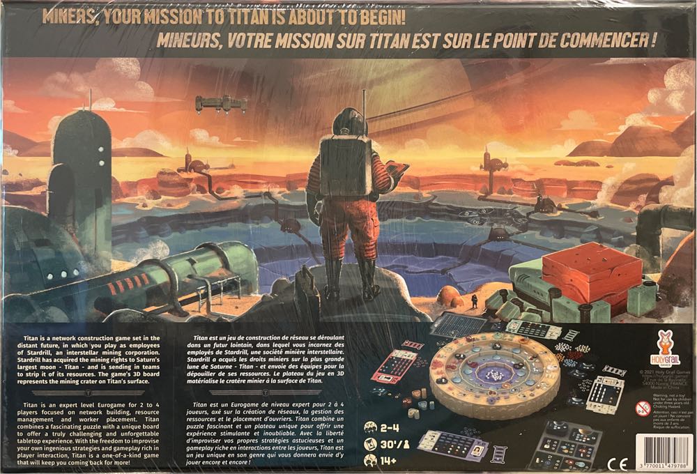 Titan: Special Edition Kickstarter  (1-5) board game collectible [Barcode 3770011479788] - Main Image 2