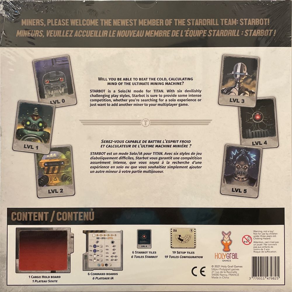 Titan: Starbot  board game collectible [Barcode 3770011479825] - Main Image 2