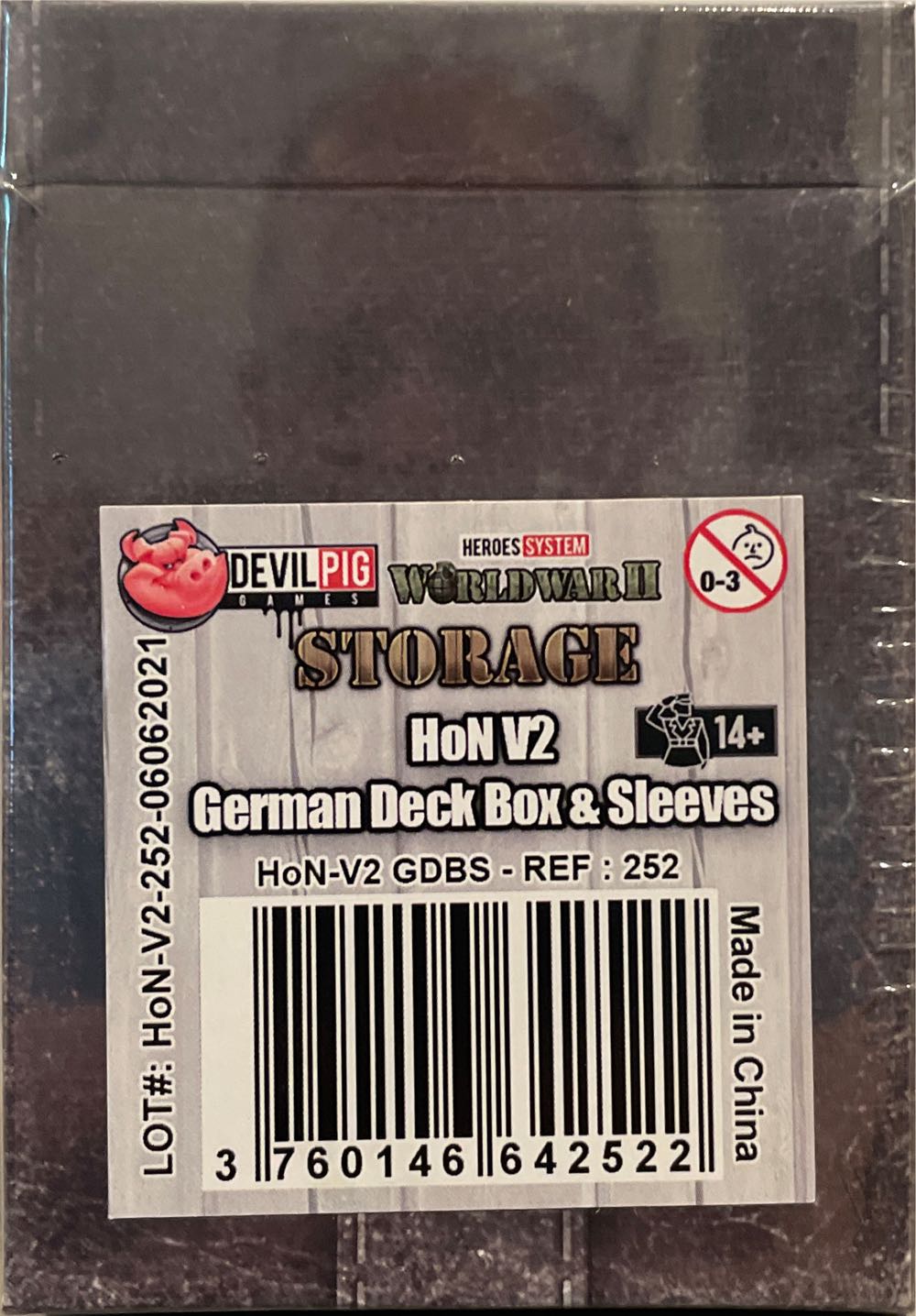 Heroes Of World War II: German Cards Deck  board game collectible [Barcode 3760146642522] - Main Image 2