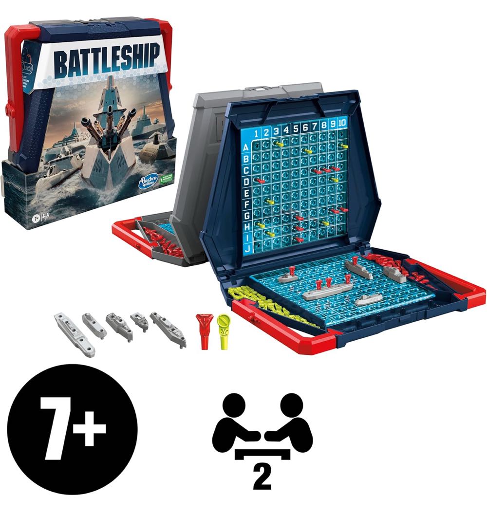 Battleship Classic Board Game  (2) board game collectible [Barcode 195166158044] - Main Image 4