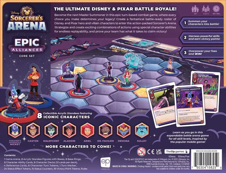 Disney Sorcerer’s Arena: Epic Alliances Core Set  (2-4) board game collectible - Main Image 2