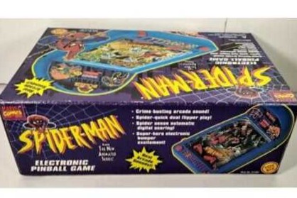 Toy Biz Marvel Electronic Pinball Tabletop  board game collectible [Barcode 035112614050] - Main Image 2