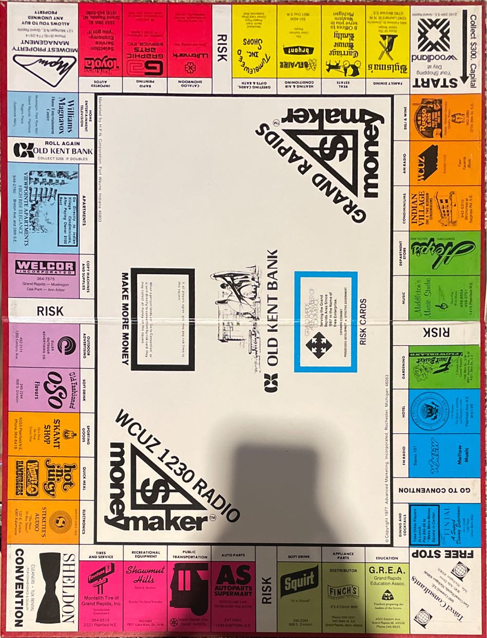 Grand rapids Money Maker  (2-4) board game collectible - Main Image 2