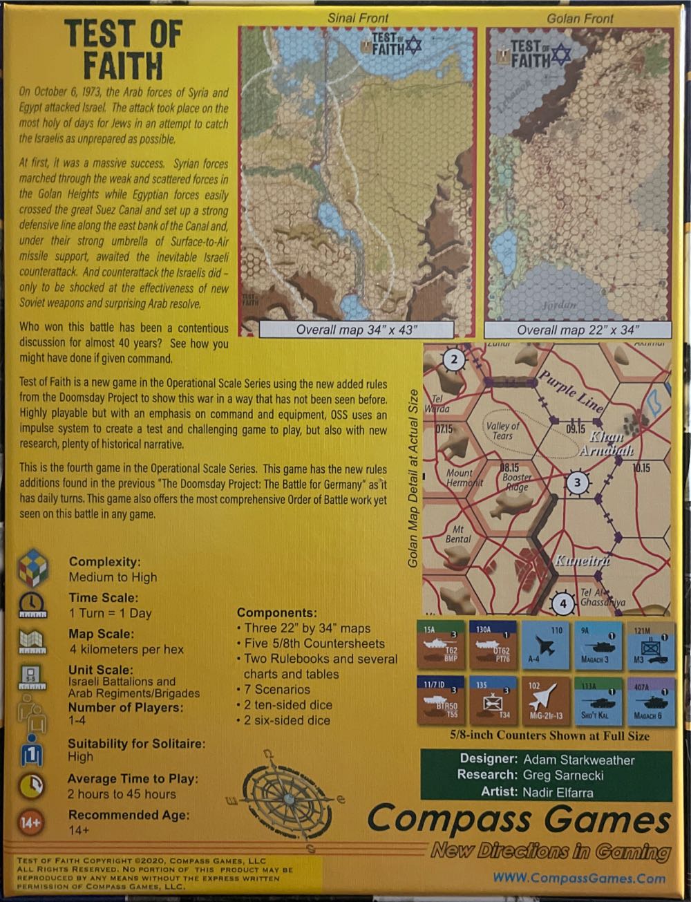 Test Of Faith  (1-4) board game collectible - Main Image 2