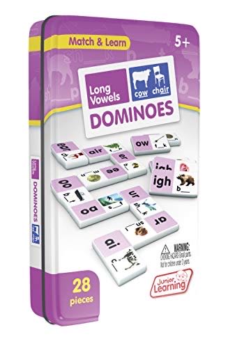 Dominoes: Match & Learn Long Vowels  board game collectible [Barcode 858136006867] - Main Image 1